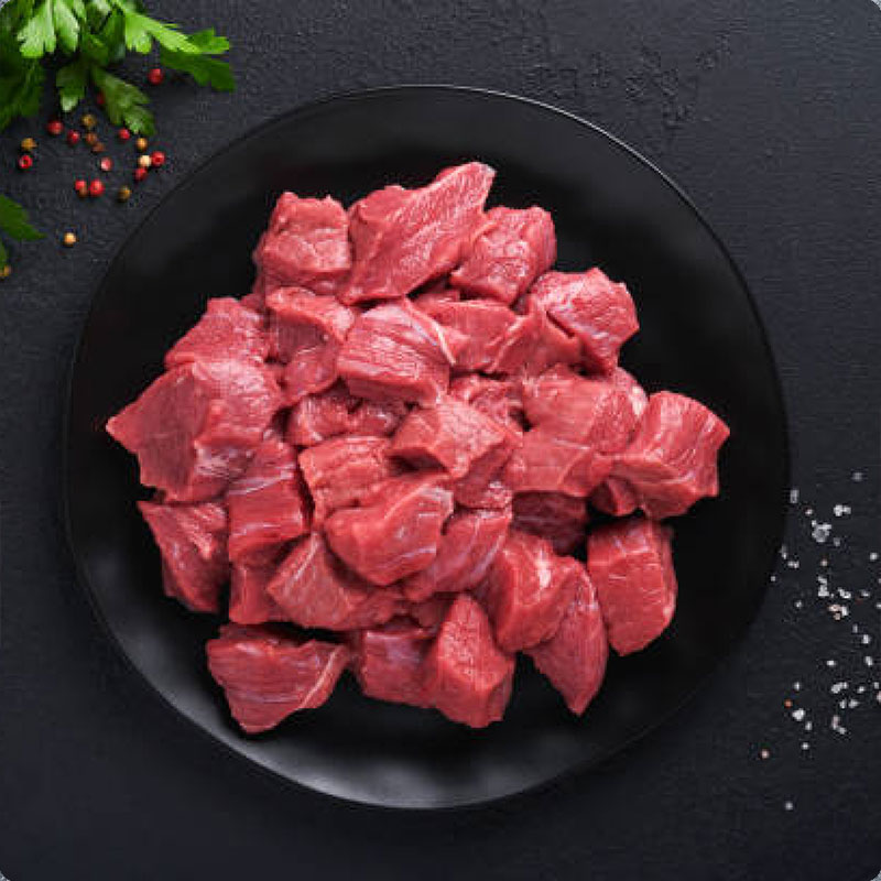 Lamb-Diced